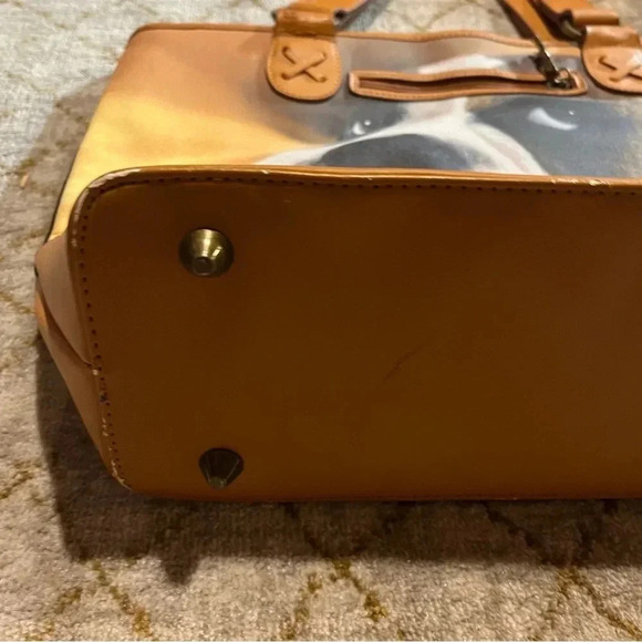 Ardleigh Elliott Classic BOXER Faithful Friends Dog Tote Bag *flawed* - Picture 3 of 14